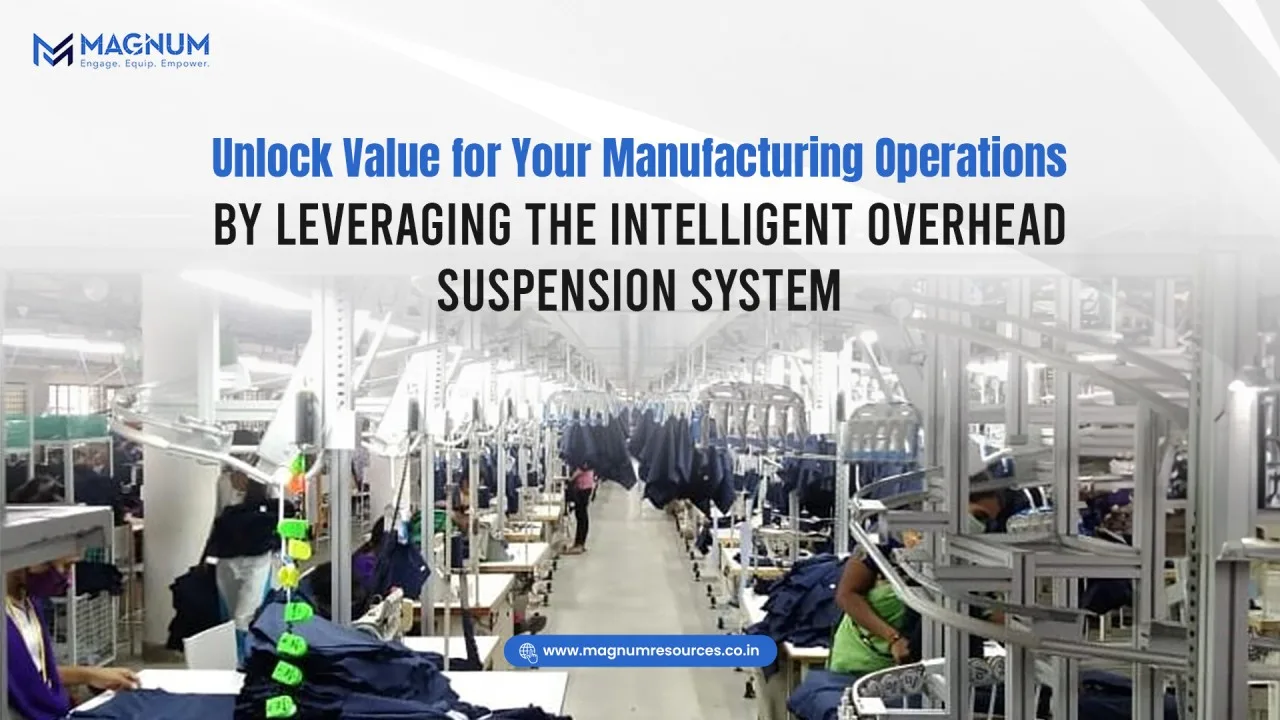 Raise Operational efficiency and boost workforce productivity with an Intelligent, RFID enabled, fully automated Overhead Hanger System