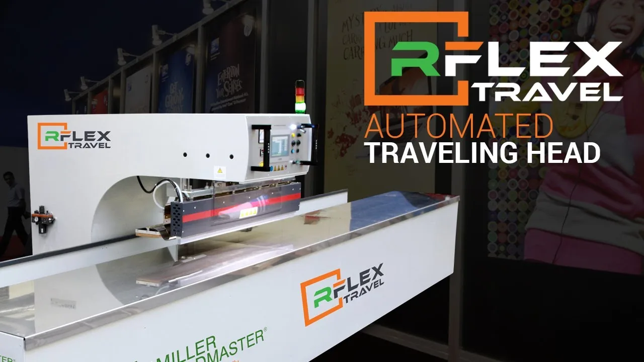 Miller Weldmaster RFlex Travel Large-Format RF Welding Machine - video thumbnail