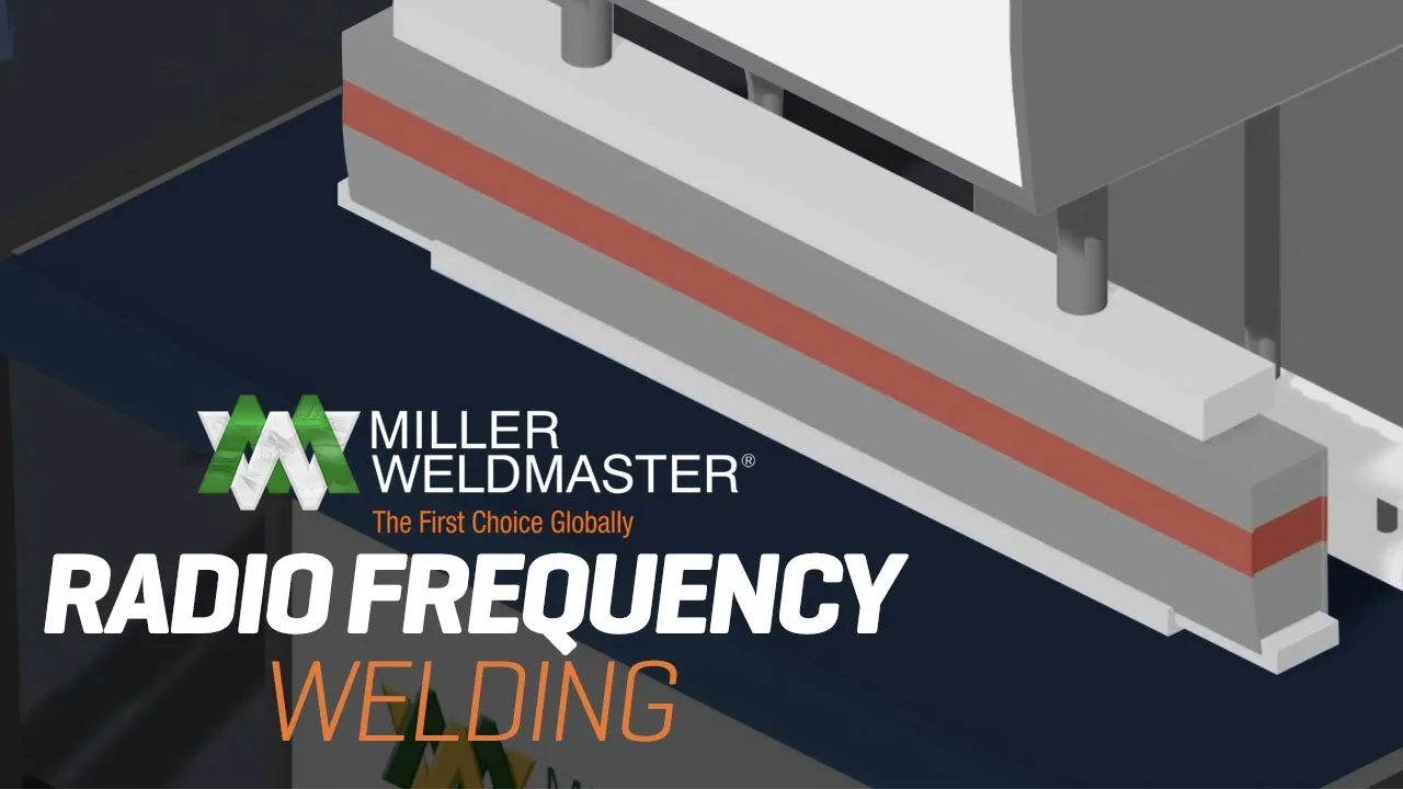 Miller Weldmaster RFlex Travel Large-Format RF Welding Machine - video thumbnail