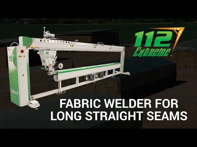 Miller Weldmaster 112 Extreme Large-Format Hot Air Fabric Welding Machine - video thumbnail