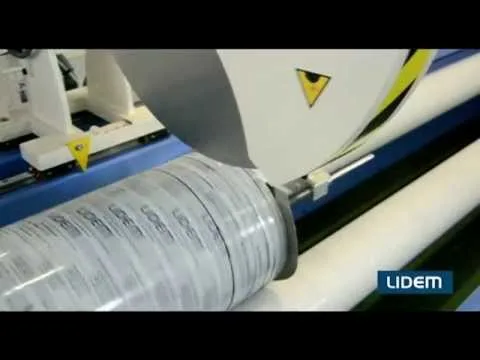 LIDEM Automatic Roll Cutting & Slitting Machine - video thumbnail