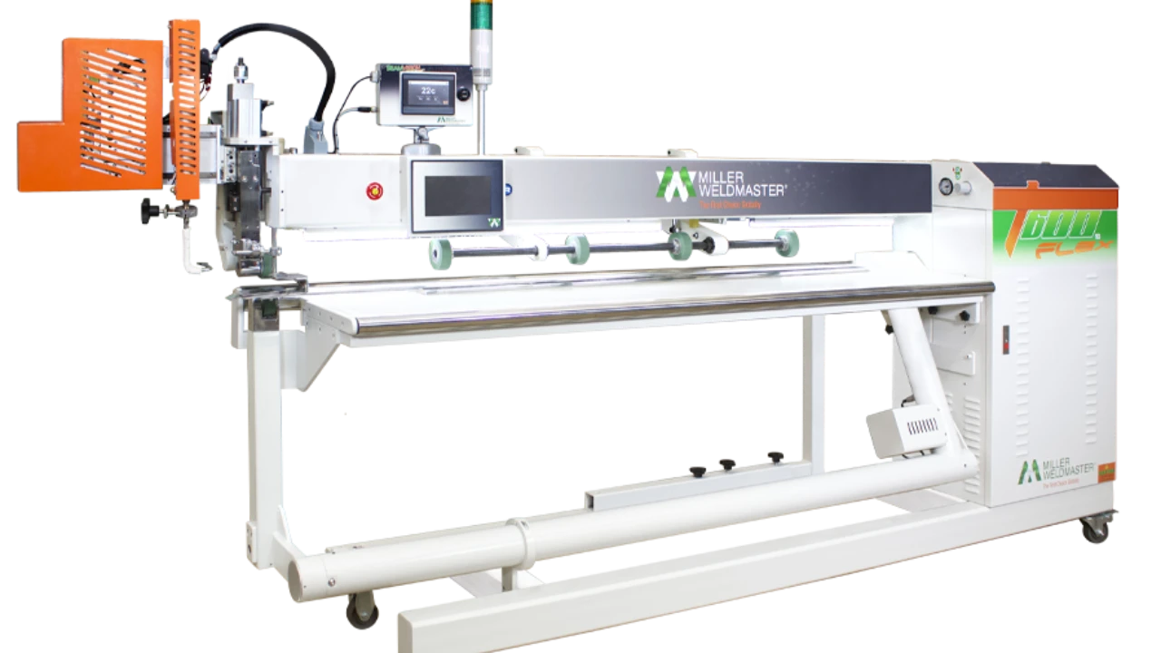 Miller Weldmaster T600 Flex Wide-Throat Hot Air & Hot Wedge Welding Machine - MILLER WELDMASTER machine supplied by Magnum India