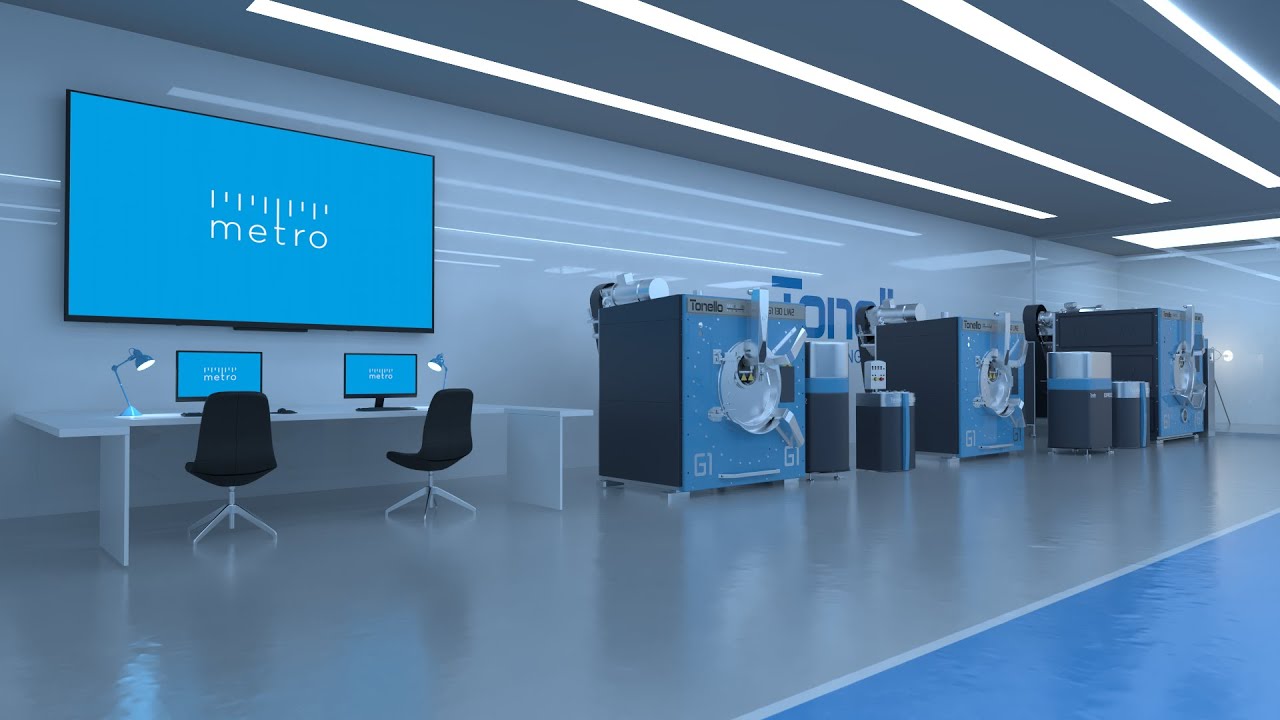 Tonello G1 420 LD3 Garment Dyeing Machine - video thumbnail