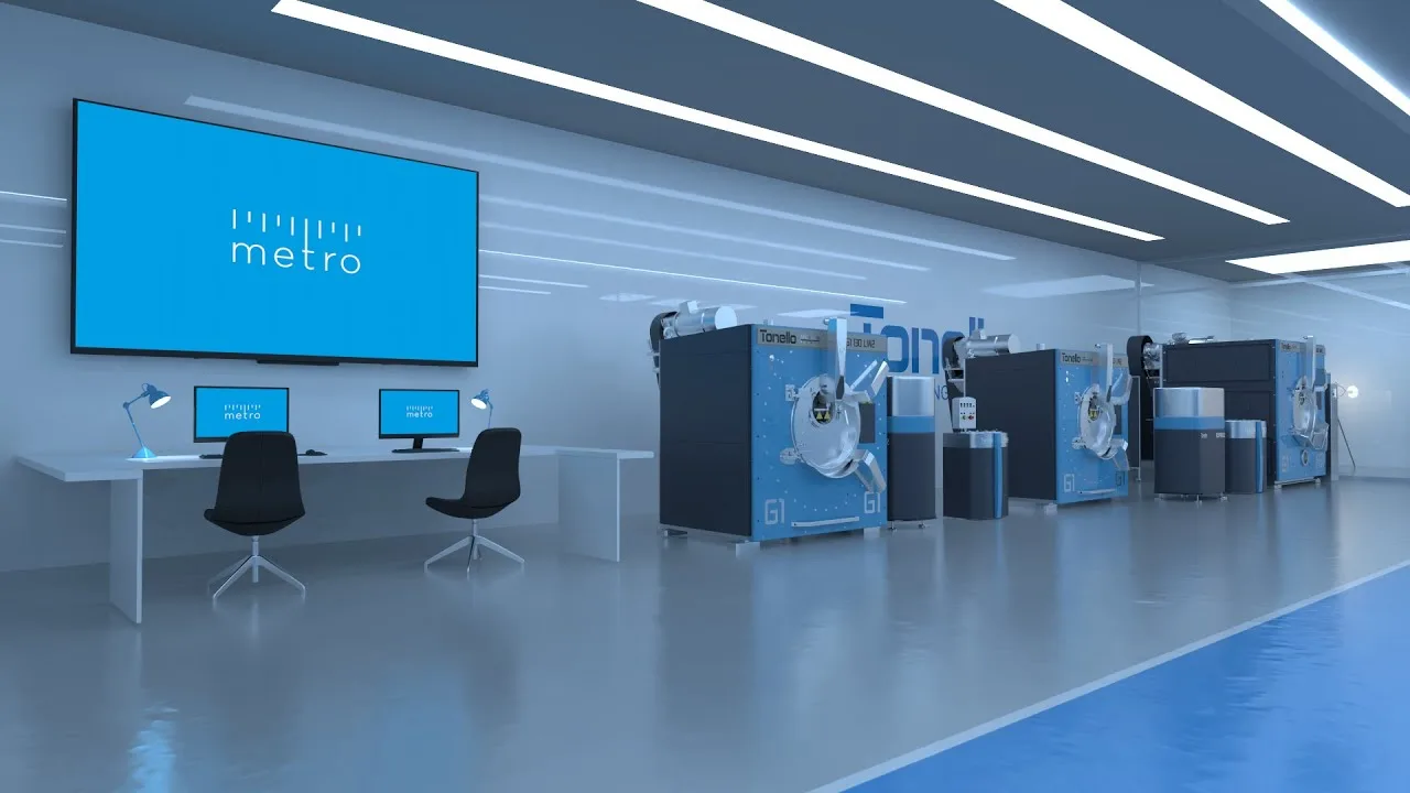 Tonello G1 420 LD3 Garment Dyeing Machine - video thumbnail