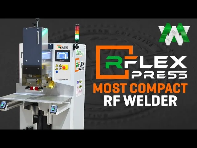 Miller Weldmaster RFlex Press Precision RF Welding Machine - video thumbnail