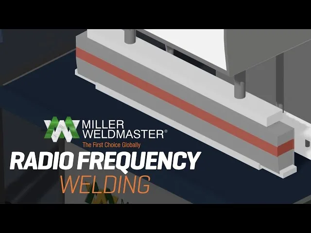 Miller Weldmaster RFlex Press Precision RF Welding Machine - video thumbnail