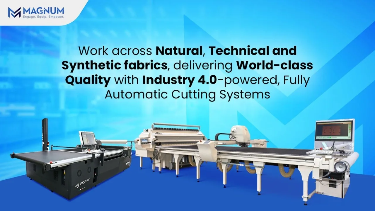 Industry 4.0 Automated Cutting Solutions designed for handling diverse Production Materials and Technical Fabrics