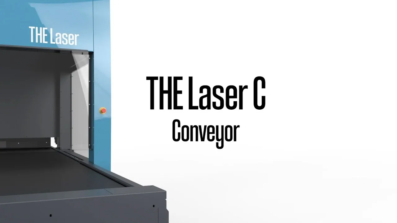 Tonello The Laser C Conveyor Garment Laser Machine - video thumbnail