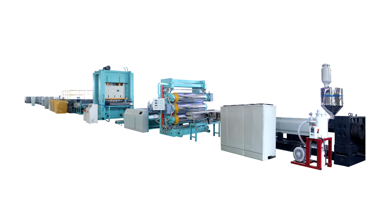 PP/PE Biaxial Geogrid Production Line - image 2