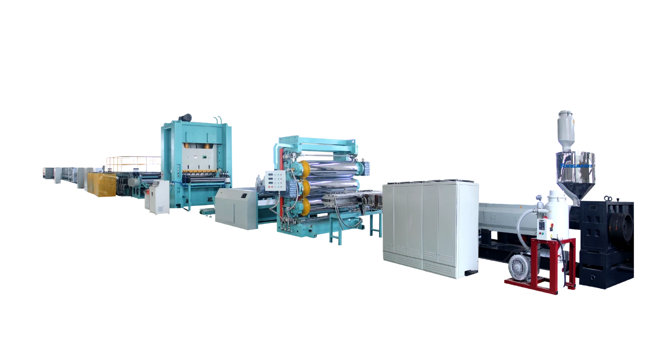 PP/PE Biaxial Geogrid Production Line - image 2