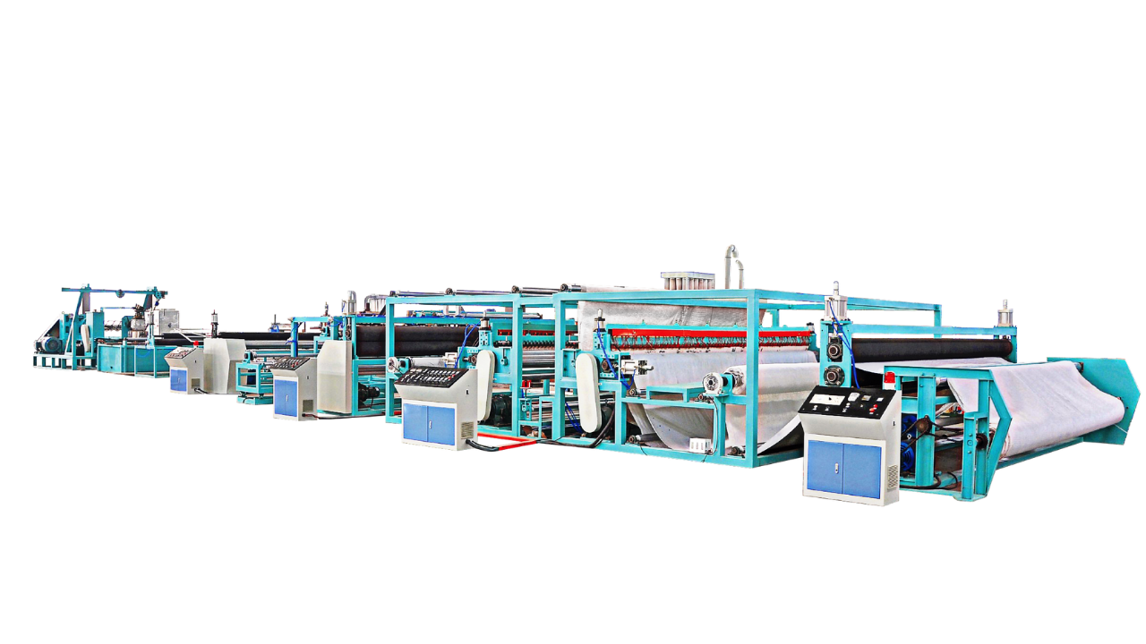 PE 3D Drainage Composite Production Line - Tongjia Geo Textile Machine machine