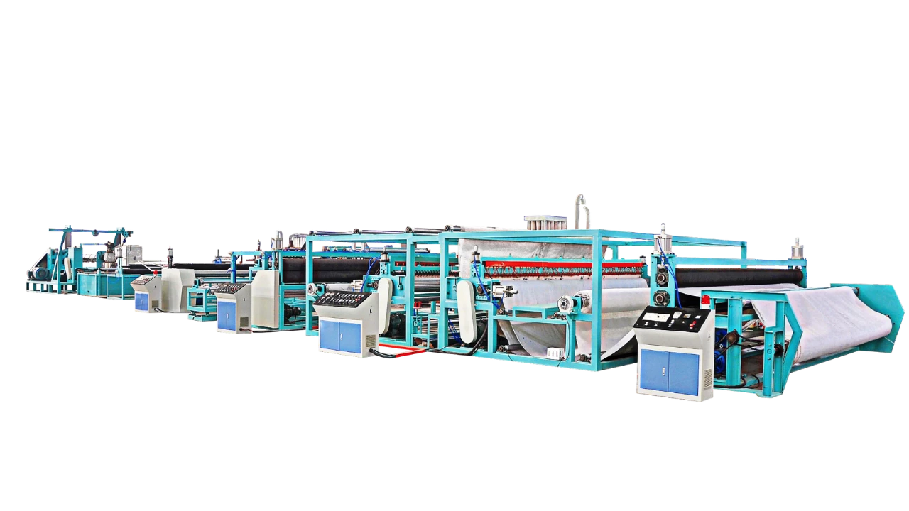 PE 3D Drainage Composite Production Line