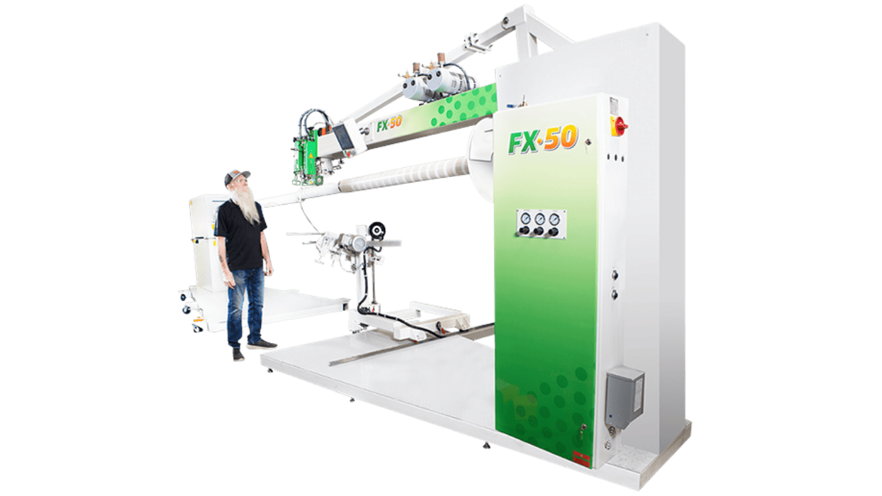Miller Weldmaster FX50 Flexible Ducting Welding Machine - MILLER WELDMASTER Thermoplastic Fabric Welding machine