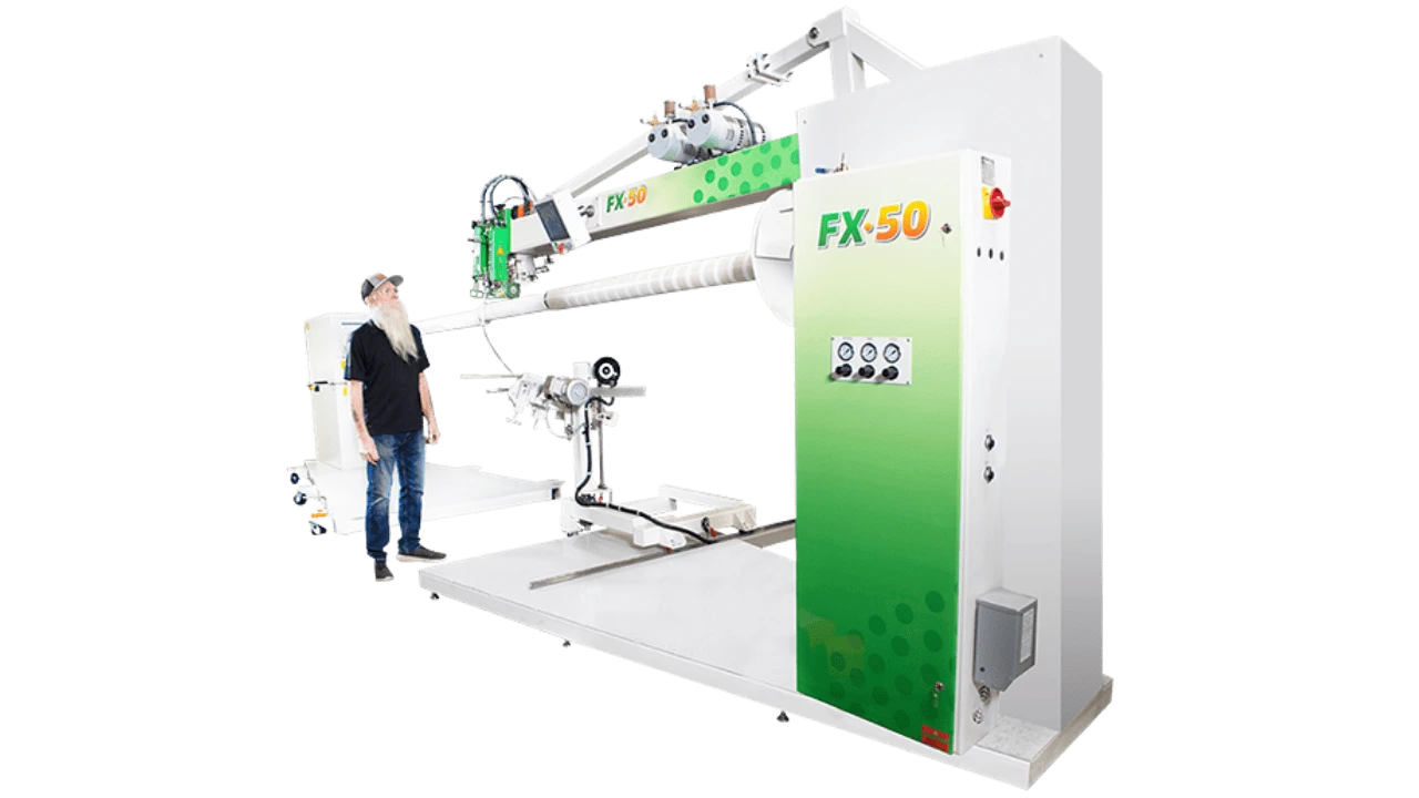 Miller Weldmaster FX50 Flexible Ducting Welding Machine - MILLER WELDMASTER machine supplied by Magnum India