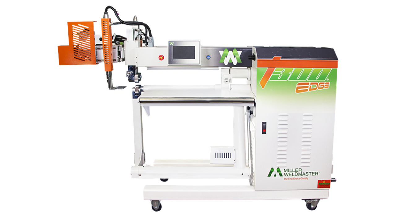 Miller Weldmaster T300 Edge Banner & Sign Welding Machine - MILLER WELDMASTER Thermoplastic Fabric Welding machine