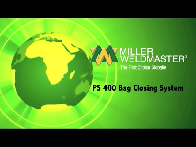 Miller Weldmaster PS400 Bag Closing Machine - video thumbnail