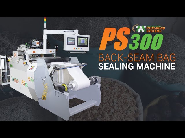 Miller Weldmaster PS300 Back-Seam Bag Sealing Machine - video thumbnail