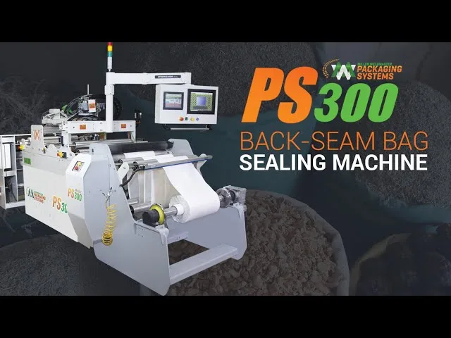 Miller Weldmaster PS300 Back-Seam Bag Sealing Machine - video thumbnail