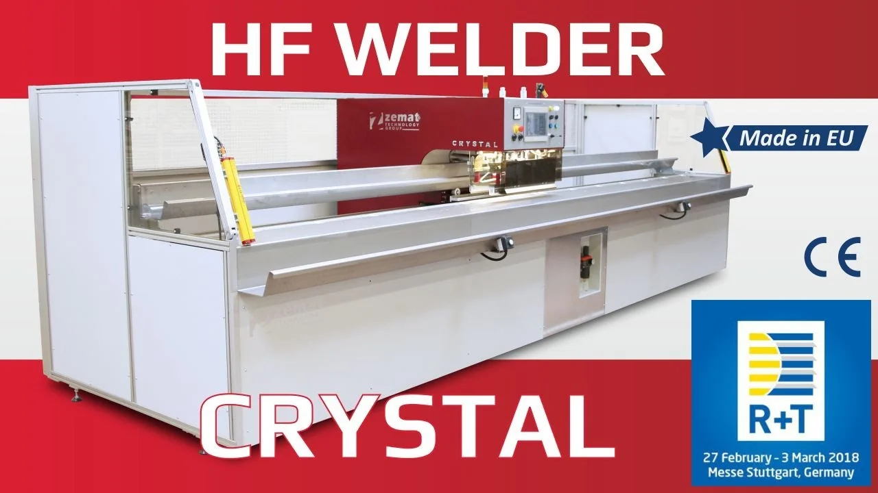 CRYSTAL Clear PVC HF Welder — Zemat Technology Group