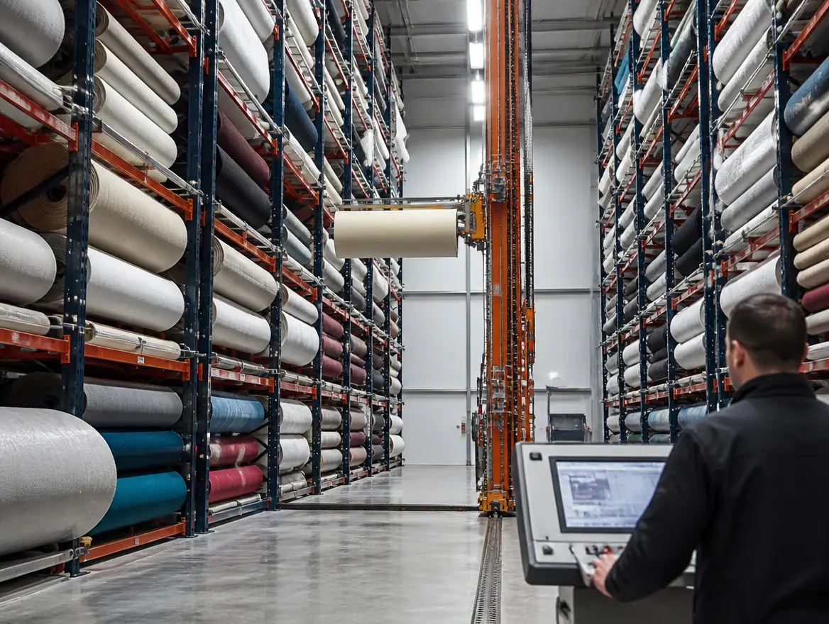 Textile & Fabric Roll Storage