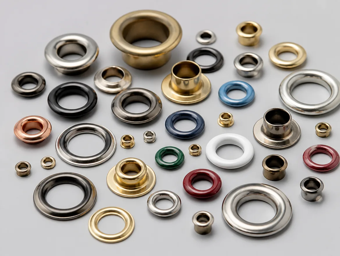 FEPATEX metal and plastic eyelets in assorted sizes and finishes