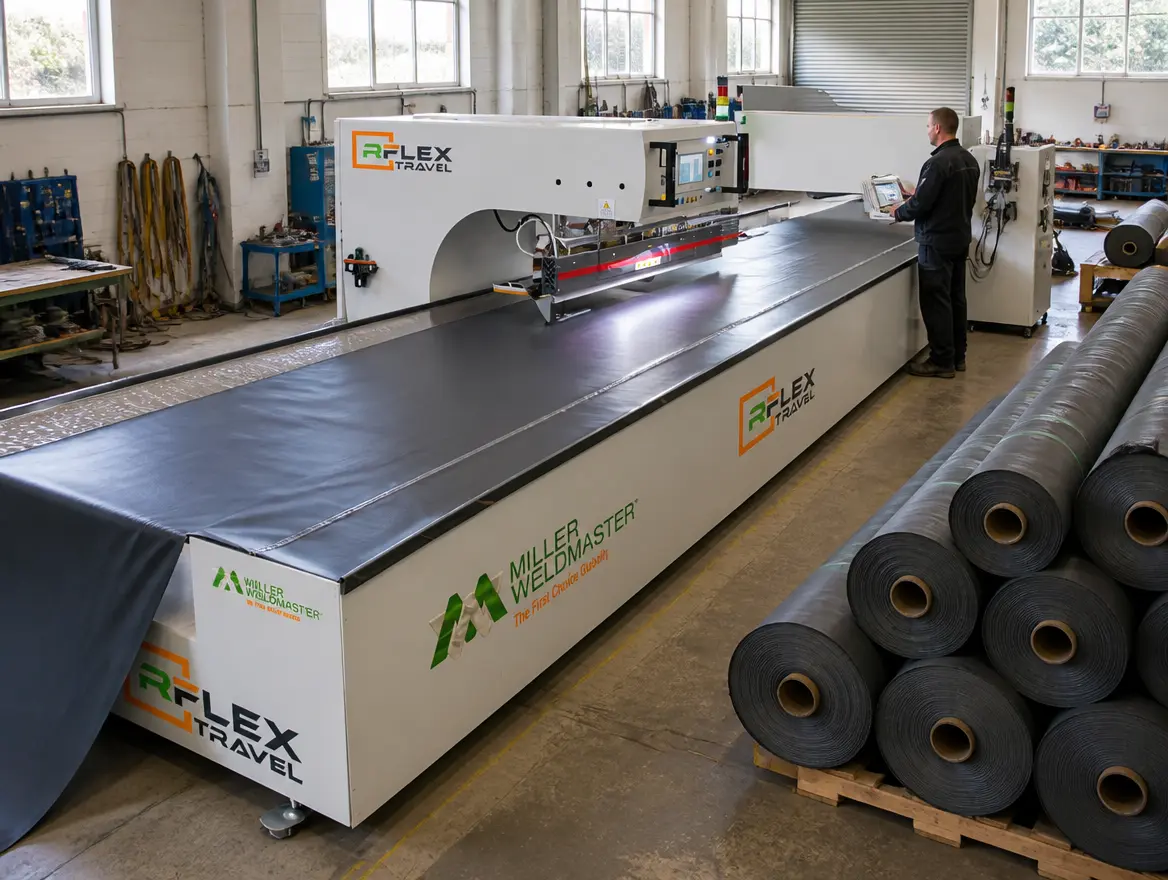 Large Tarpaulin & Conveyor Belt Welders