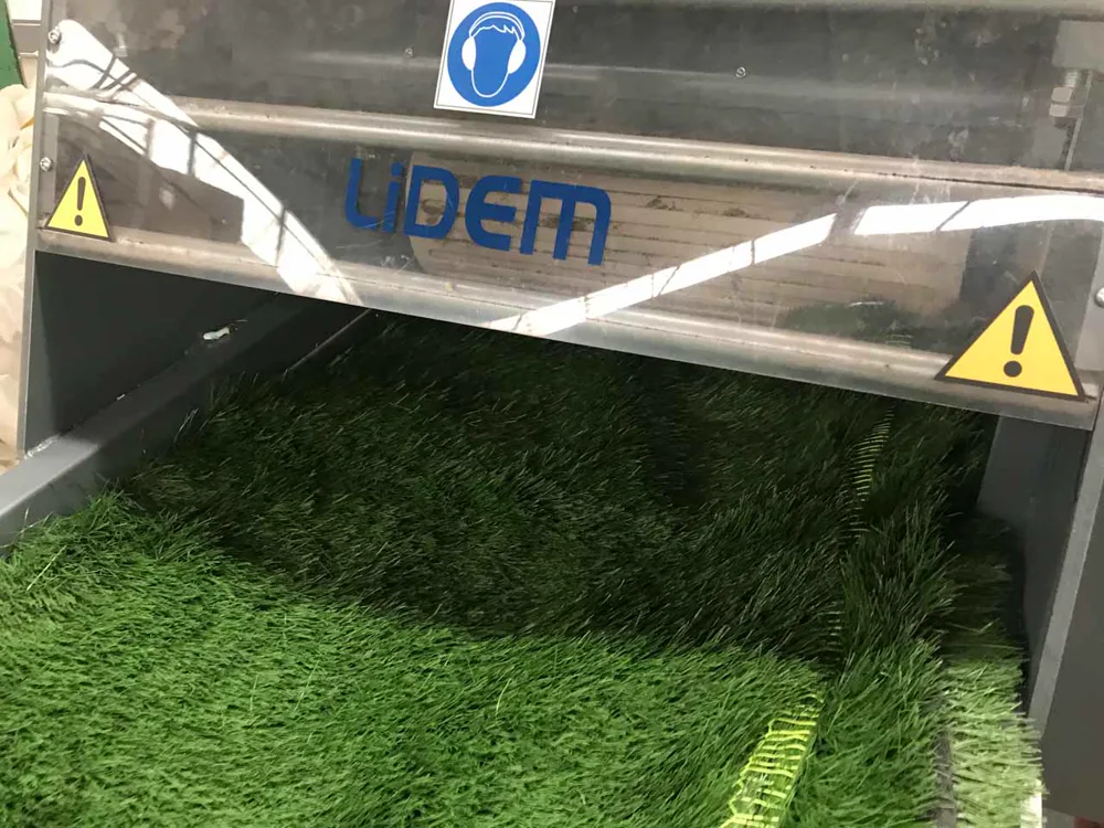 LIDEM TR shredder recycling plastic and agricultural film, supplied by Magnum India
