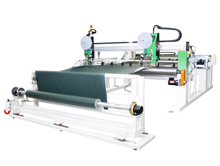Miller Weldmaster HG50 photo-sensed banner cutting, supplied by Magnum India