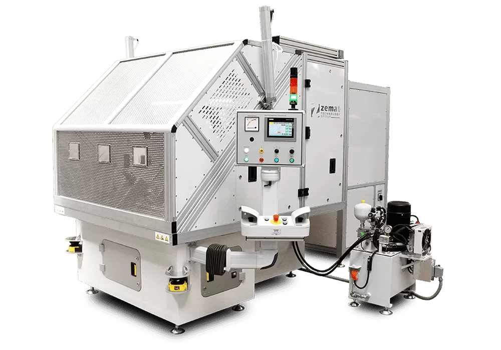 PRESA HF Drying & Forming Machine for Transformer Insulation - Zemat Technology Group High Frequency (HF) Welding machine