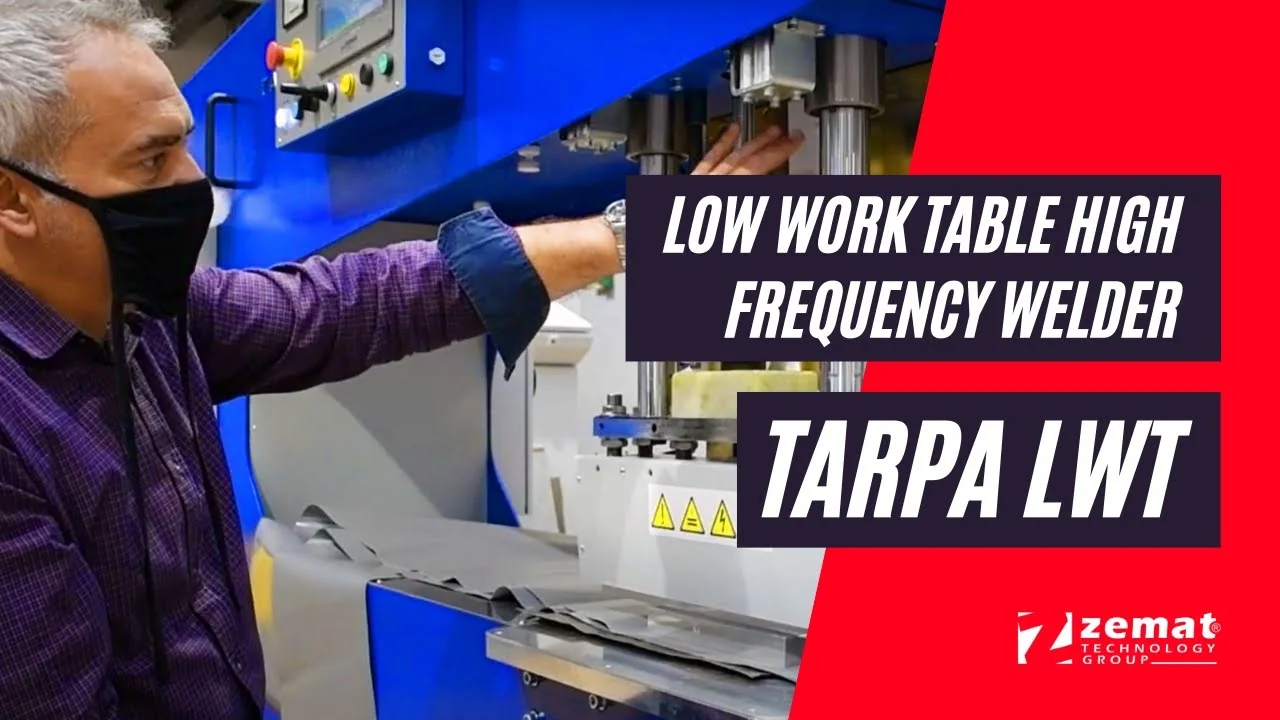 TARPA LWT Portable HF Welder in Action — Zemat Technology Group